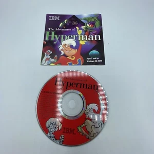 Vintage 1995 IBM The Adventures Of Hyperman IBM PC Windows 3.1 CD-ROM - Picture 1 of 2