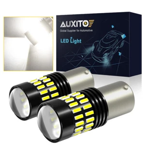 AUXITO Reverse LED Backup Light Bulbs 1156 P21W 7506 6000K Cool White Bright US - Picture 1 of 7