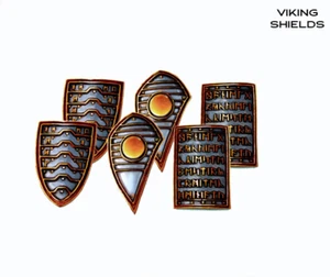 Accesorios en miniatura HiTech: ESCUDOS VIKINGOS grandes (6) - Imagen 1 de 1