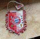 Älterer,kleiner F.C.Bayern München  Fußball  Wimpel, mit Etikett