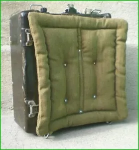 Cojín para radio militar del ejército soviético transceptor R 105 R 108 almohadilla de lona - Imagen 1 de 4