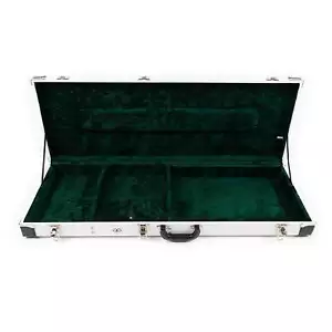 Allen Eden White Hard Shell Guitar Case for Strat / Tele Styles - Picture 1 of 7
