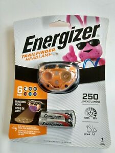 Energizer Trailfinder Headlamp/Headlight 250 Lumen 6 Modes New w/ Free Shipping