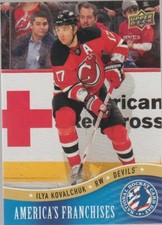 2013 Upper Deck #NHCD3 Ilya Kovalchuk card, Atlanta Thrashers legend