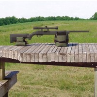 Shooting Support Bag Unfilled Front&Rear Sandbag Stand Holder Rifle Adjust