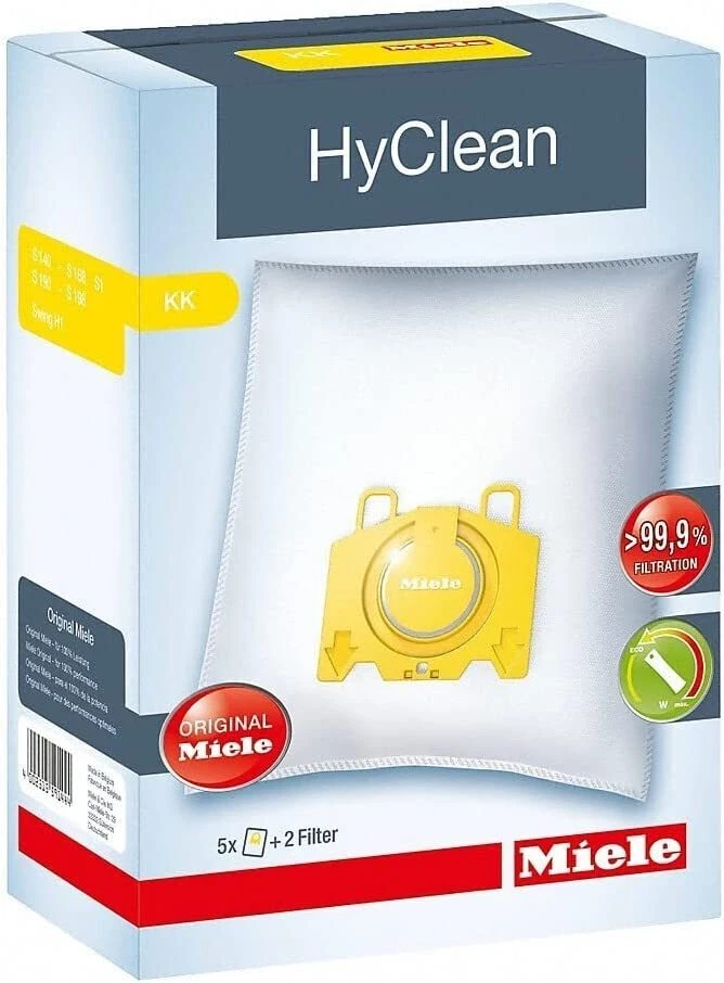 20 Sacchetti Microflies + Filtro HEPA Per Aspirapolvere Miele Tango, S381, S381i