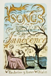 SONGS OF INNOCENCE, by William Blake -1954 [Ltd Ed] True Facsimile of c.1790 Pub - Picture 1 of 12