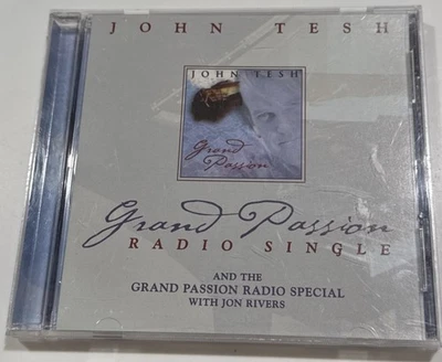 48 Minute EXCLUSIVE John Tesh RADIO SPECIAL + “Grand Passion” 1998 CD Single! Foto 1 de 4