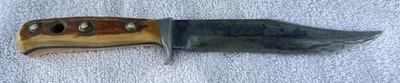 VINTAGE PUMA FIXED BLADE STAG HUNTING KNIFE - Image 1 of 4
