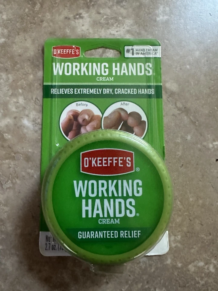 O'Keeffe's, manos trabajadoras, crema de manos, 2,7 OZ Foto 1 de 2