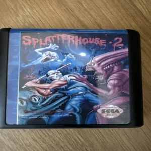 Sega Splatterhouse 2 Game Cart Only For Sega Genesis - Mega Drive + FREE POST - Picture 1 of 4