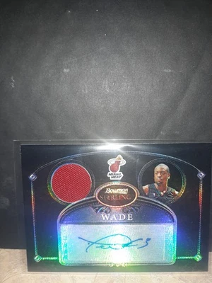 Dwyane Wade 2006 Bowman Sterling Black Refractor /25 RARE 🔥🔥🔥💎💎💎 - Image 1 of 4