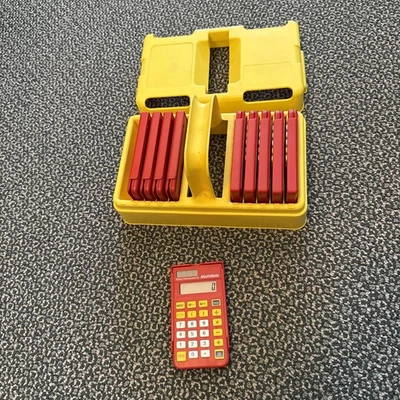 Lote de 10 calculadoras Texas Instruments matemáticas con calibres y carrito Foto 1 de 4