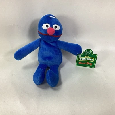 Grover Beanbag Plush Sesame Street Applause 7" 1997 NWT  - Image 1 of 4