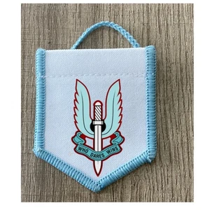 SAS Who Dares Wins Miniature  Pennant  Special Forces - Picture 1 of 1