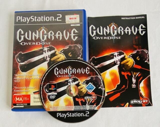 Gungrave: Overdose (PS2) chip de DVD - AliExpress