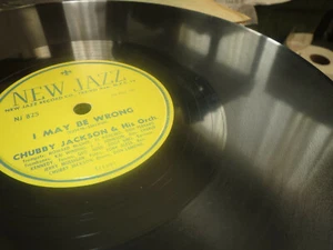 78RPM New Jazz Chubby Jackson, Zoot Sims - Flying Coop / May Wrong E- to E to E- - Picture 1 of 6