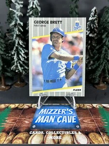 1989 Fleer Baseball George Brett Royals Base Card 277 - Picture 1 of 2