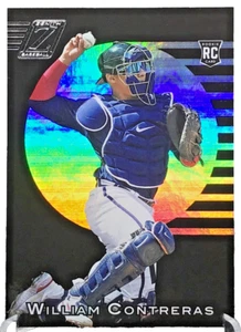 2021 Panini Chronicles William Contreras Zenith Rookie Holo RC #8 Brewers A13 - Picture 1 of 3