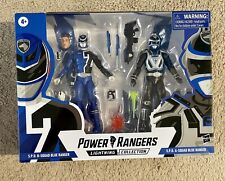 Power Rangers Lightning Collection SPD B Squad Blue Ranger  A Squad Blue Ranger