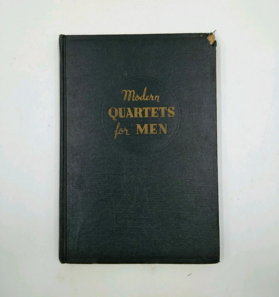 Современные квартеты для мужчин: винтажная антикварная книга гимнов The Rodeheaver Co.1947 США - Изображение 1 из 4