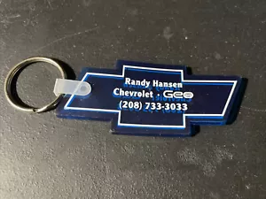 Randy Hansen Chevrolet Geo Vintage Schlüsselanhänger Key Fob Ring - Bild 1 von 2
