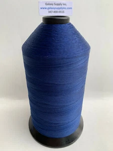 TEX-70 Bonded Nylon #69 Upholstery Thread , 16 oz- Yale Blue , for 2 Spools - Picture 1 of 10