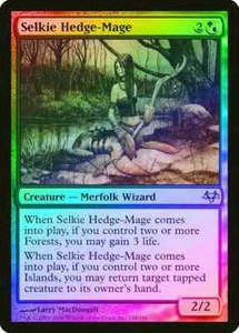 Selkie Hedge-Mage - Foil - Eventide - Magic the Gathering MTG - Picture 1 of 1