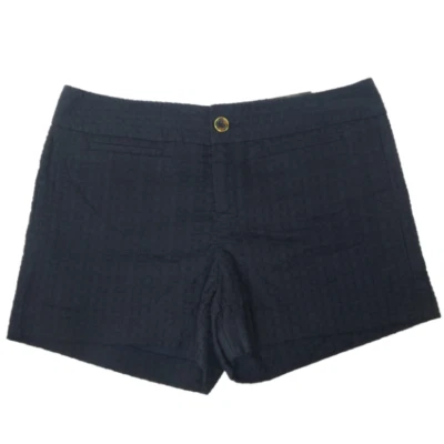 Nuevo Pantalón Corto Banana Republic Mujer Negro Talla 8 Bordado Texturizado 3 1/2 Foto 1 de 4