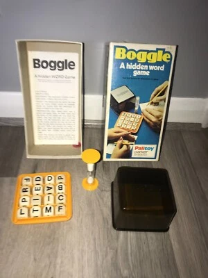 Boggle Word Game - Parker - 3 Minute Word Game - 1976 Vintage Retro - Image 1 of 4