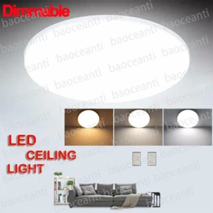 50W Blanco Frío LED Lámpara de techo Lámpara de techo Baño Cocina Pasillo Lámpara IP44 - Imagen 1 de 12