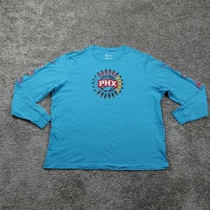 Phoenix Suns Shirt Mens XXL Nike Tee NBA City Edition Swoosh Native American - Picture 1 of 10