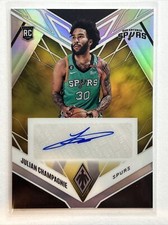 2022-23 Chronicles Julian Champagnie Phoenix Rookie Auto Gold #01/10 Spurs SSP