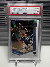 Jaren Jackson Jr 2018-19 Chronicles Elite Rookie Card RC #284 PSA 10 GEM MINT