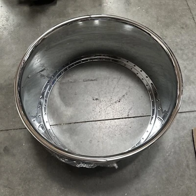 26”x 9 Labio Exterior Inverso Cromo 50 Agujeros Ajuste 3 Piezas Asanti GFG Ruedas Personalizadas Foto 1 de 4