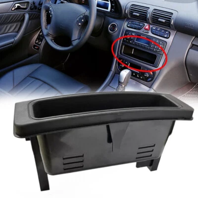 Per Mercedes Benz Classe CLK A209 C209 2004 2008 Console Centrale Portaoggetti Box - Immagine 1 di 4