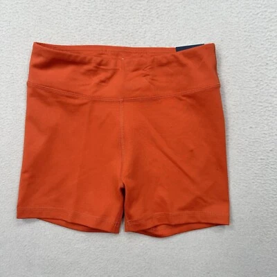 DSG Girls Mid Rise 3" Performance Shortie Size Youth Large Orange - Image 1 of 4