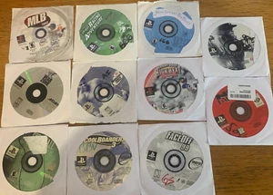 11x Sony PlayStation 1 PS1 Mixed Game Discs Only Lot Bundle Tested/Works (Lot D) - Afbeelding 1 van 1