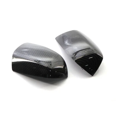 Wing door Rearview Mirror Cover Carbon Fiber Shell Cap For Ford Focus 05-07 Pair - Image 1 of 4