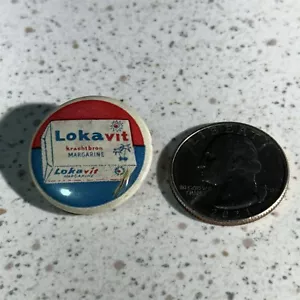 Lokavit Margarine Niederlande Dutch Vintage Pinback Button #49647 - Bild 1 von 2