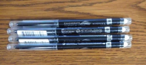 4pcs RIMMEL EXAGGERATE SMOKE N' SHINE EYE LINER 001 LITTLE BLACK SMOKEY 0.009oz - Picture 1 of 1