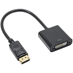 O02 DisplayPort auf DVI Adapter Konverter DP Stecker auf DVI 24+5 Buchse 1080P - Bild 1 von 11