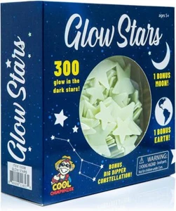300 Count Glow Stars; in The Dark Stars for Ceiling, Ceiling Stars,... - Picture 1 of 9