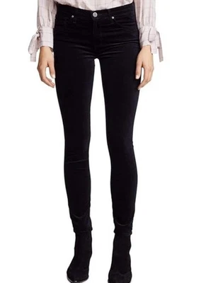 AG Jeans The Legging Super Skinny Womens 29R Plush Velvet Adriano Goldschmied - Image 1 of 4