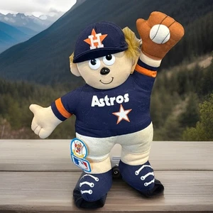VTG NWT Houston Astros Good Stuff Plush 12” Teddy 1992 MLB Nolan Ryan🔥 - Picture 1 of 21