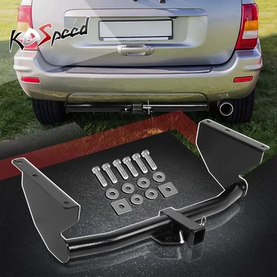 2" Class-3 Trailer Rear Bumper Tube Tow Hitch Receiver for 99-04 Grand Cherokee - Изображение 1 из 4