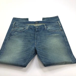 Polo Ralph Lauren Tapered 38x30 (Fits 40W 30L) Mid Rise Denim Blue Jeans - Picture 1 of 11
