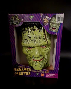 Gemmy Scareware Singing Animated Monster Greeter Vintage 2000 Halloween Decor - Picture 1 of 7