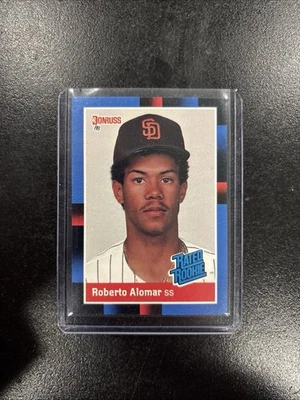 Donruss Roberto Alomar RC Padres 1988 #34 Foto 1 de 2