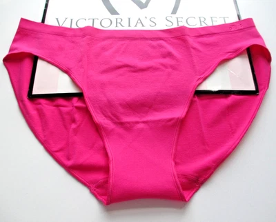 VICTORIA'S SECRET PINK Seamless Bikini Panty VS Enchanted Pink S M SMALL MEDIUM - Image 1 of 4